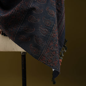 Merino wool natural dyed handwoven hand shawl 24