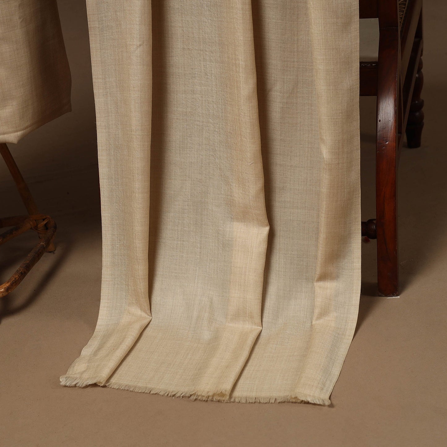 Merino wool plain 3pc unstitched dress material 01