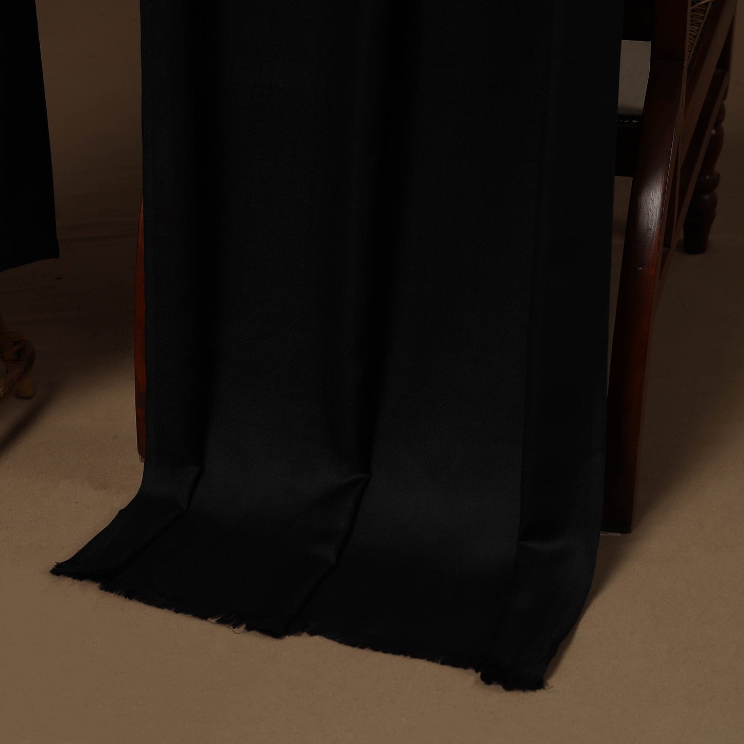 Merino wool plain 3pc unstitched dress material 04