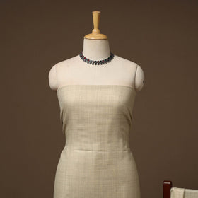 Merino wool plain 3pc unstitched dress material 05