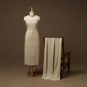 Merino wool plain 3pc unstitched dress material 05