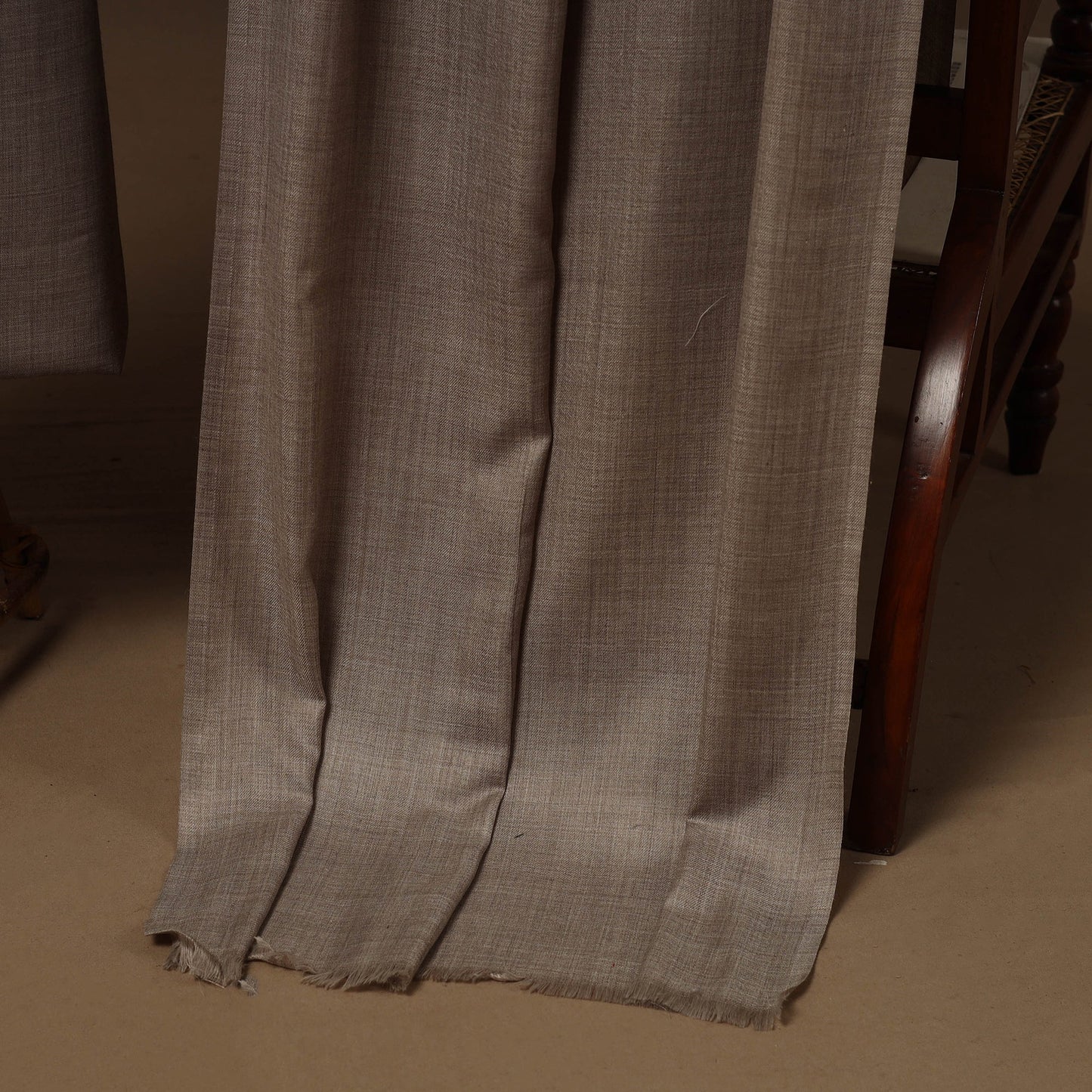 Merino wool plain 3pc unstitched dress material 07