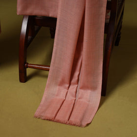 Merino wool plain 3pc unstitched dress material with patch