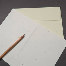 Merry Christmas - Flower Art Handmade Paper Greeting Card 