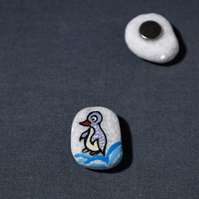  Miniature Handpainted Pebble Magnet Online in India 