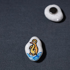  Miniature Handpainted Pebble Magnet Online in India 