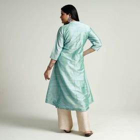Buy Plain Silk Long Kurta Online at iTokri.com