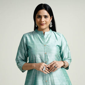 Buy Plain Silk Long Kurta Online at iTokri.com