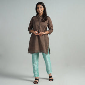 Silk Tapered Casual Pant for Women 04 Online at iTokri.com