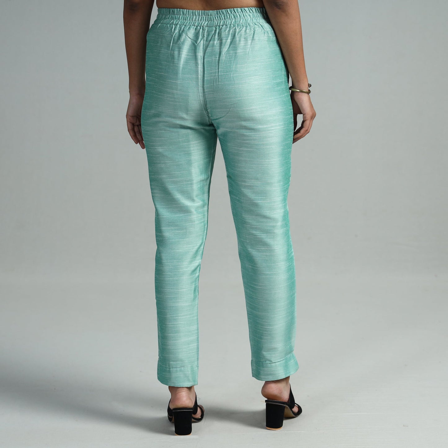  Silk Tapered Casual Pant for Women 04 Online at iTokri.com