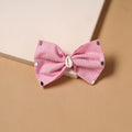 Mirror shell work women’s bow hair clip 17 - handcrafted
