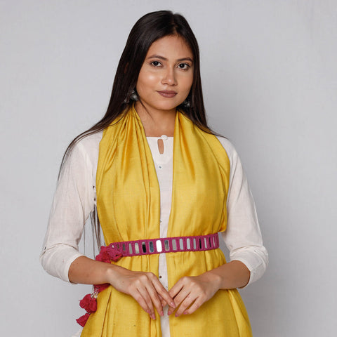  Mirror Work Kutch Embroidery Dori Waist Belt / Kamarbandh 