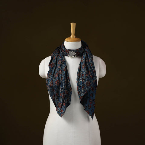 Modal silk pendant necklace scarf 32 - handcrafted