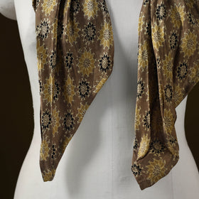 Modal silk pendant necklace scarf 94 - handcrafted