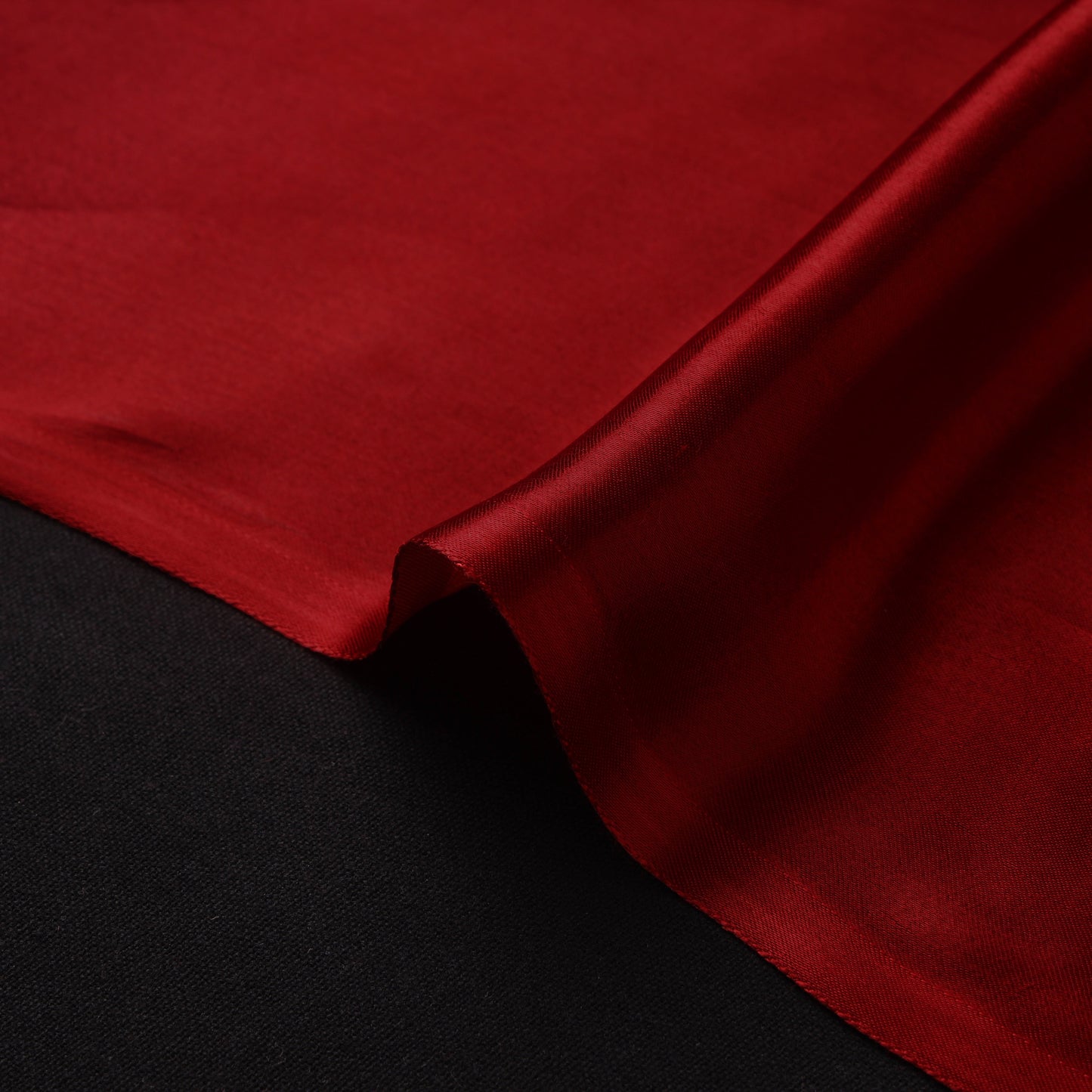 Modal silk natural dyed plain fabric 03 - handcrafted