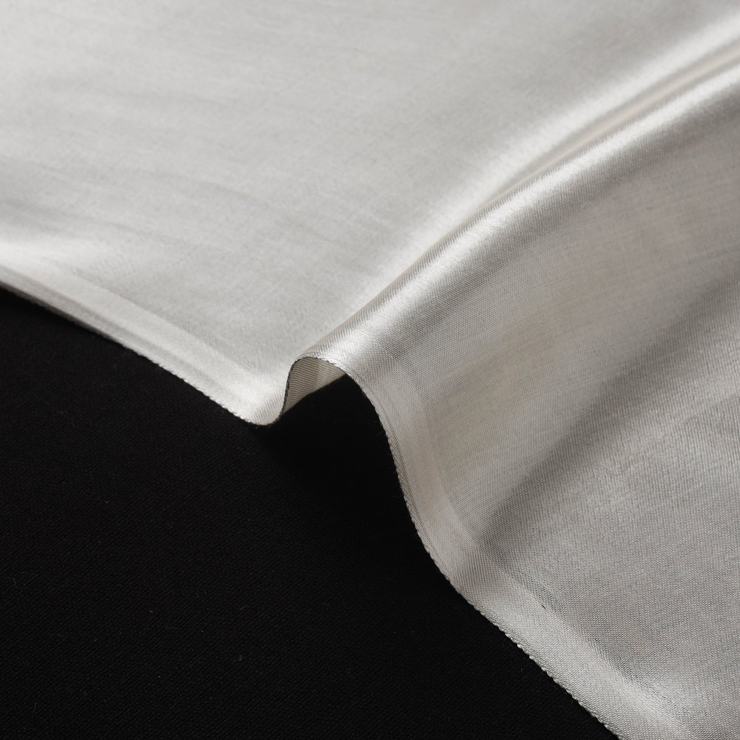 Modal silk natural dyed plain fabric 13 - handcrafted
