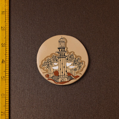 Monument - Handpainted Terracotta Fridge Magnet 