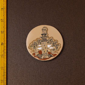  Monument - Handpainted Terracotta Fridge Magnet 