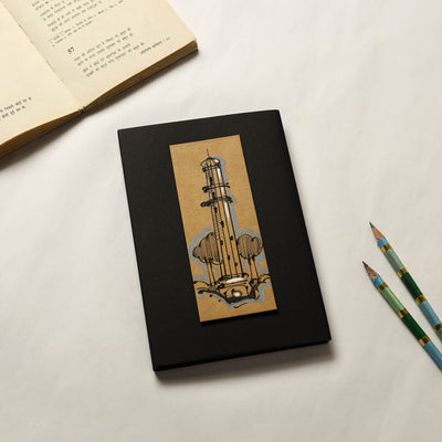 Monuments - Handpainted Handmade Paper Notebook