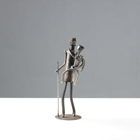  Handmade Recycled Metal Sculpture by Debabrata Ruidas 