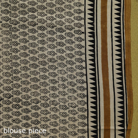 Mul cotton hand bagru saree 05 - handcrafted