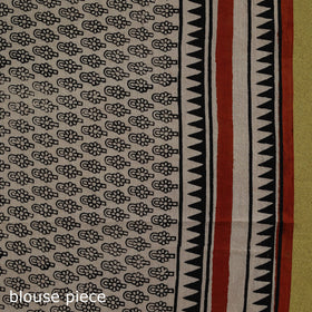 Mul cotton hand bagru saree 06 - handcrafted