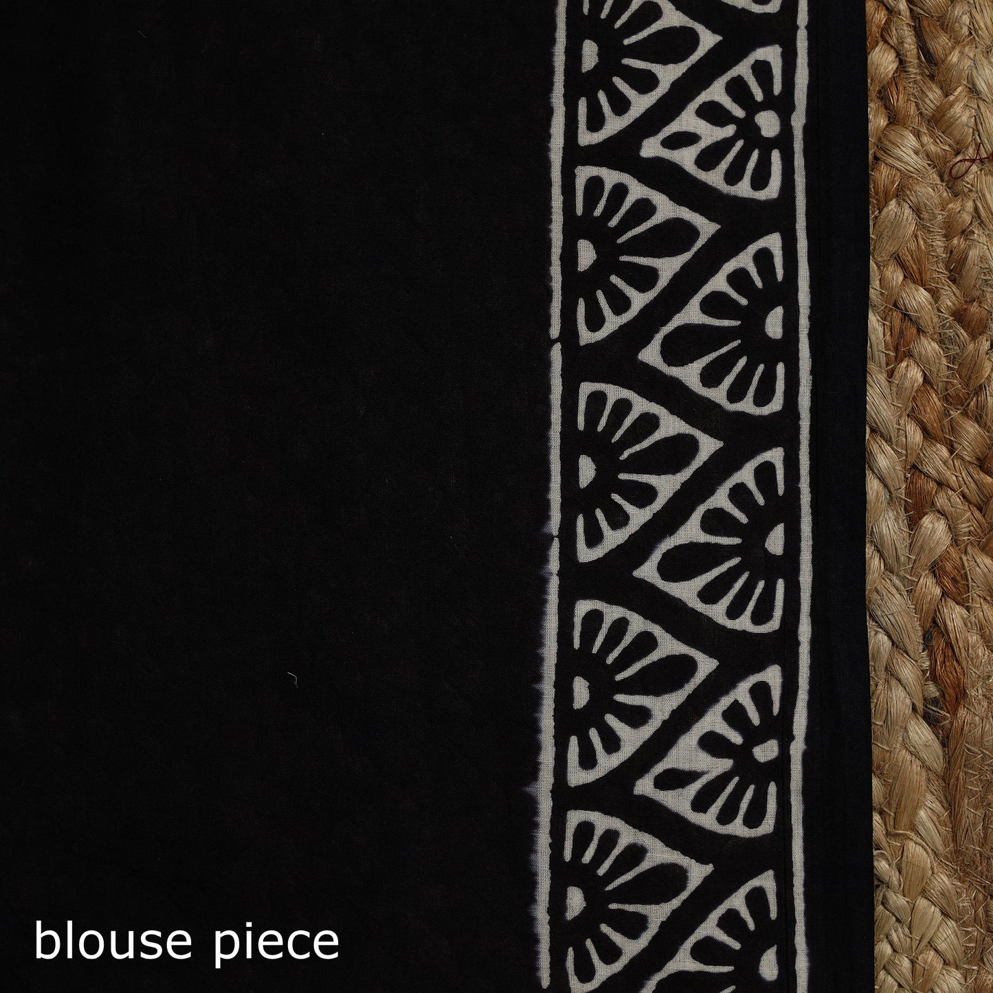 Mul cotton hand sanganeri saree 09 - handcrafted