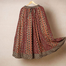 ajrakh long skirt 