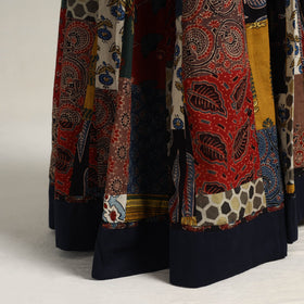 Multicolor - 24 kali patchwork cotton skirt 19 - handcrafted
