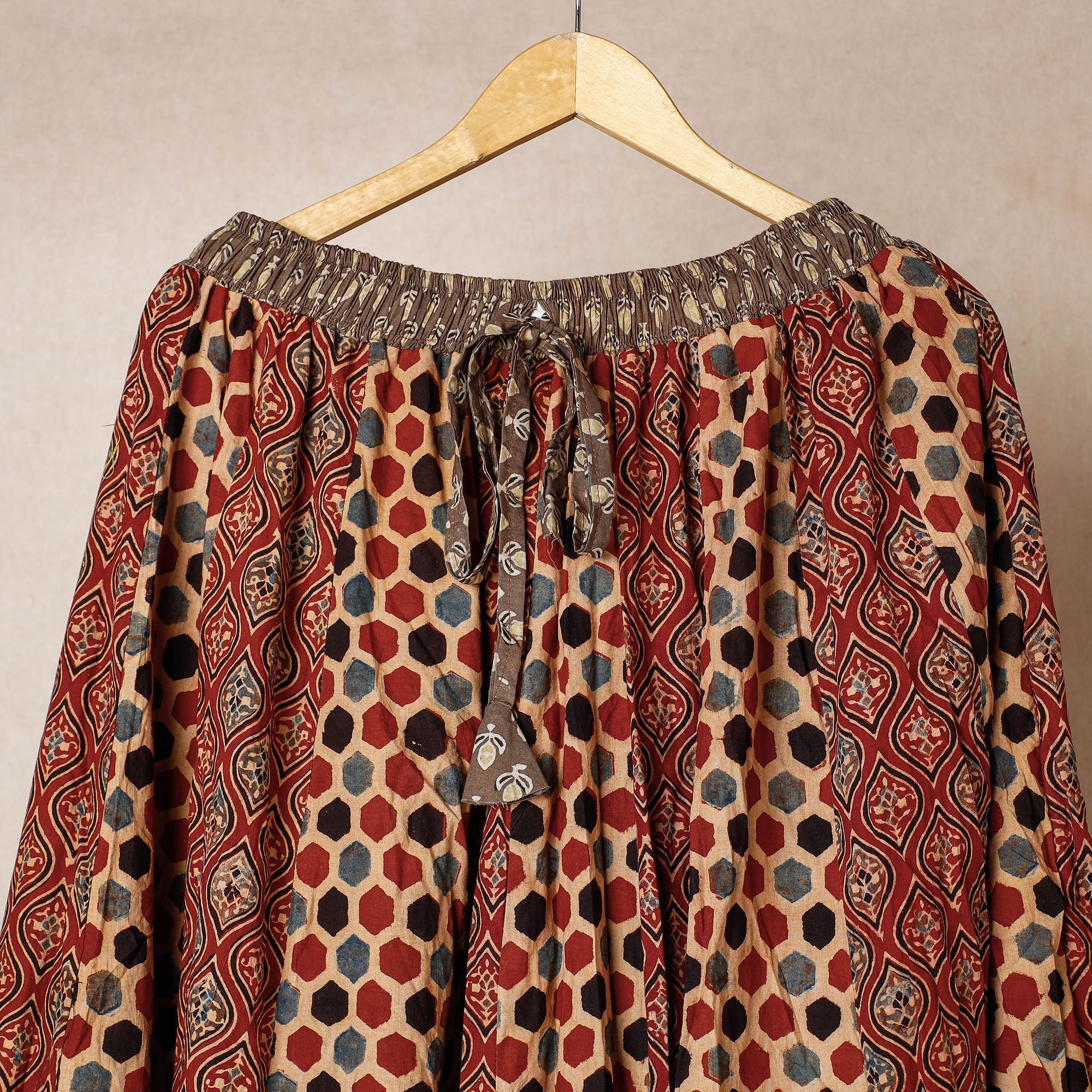 ajrakh long skirt 