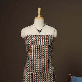 2pc cotton unstitched dress material with jewellery set 28