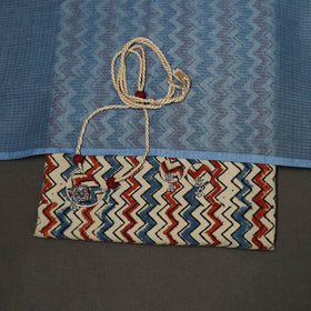 2pc cotton unstitched dress material with jewellery set 28