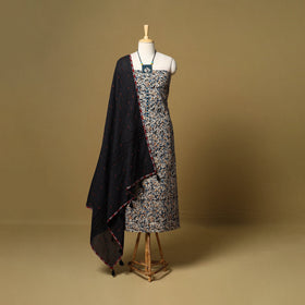 2pc pedana cotton unstitched kalamkari dress material