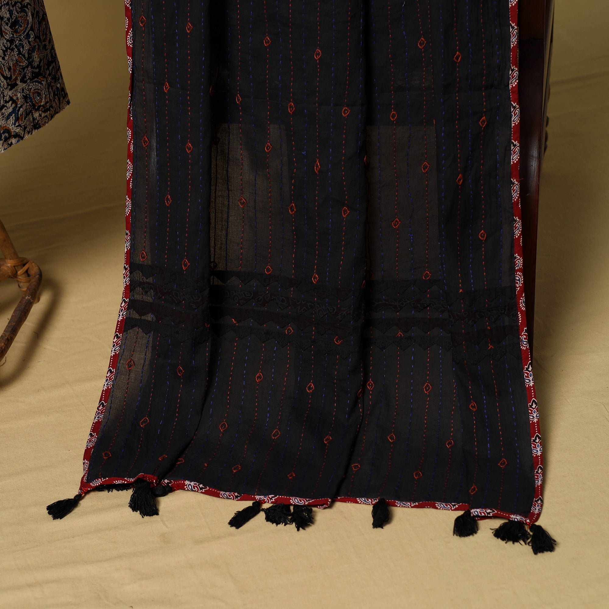 2pc pedana cotton unstitched kalamkari dress material