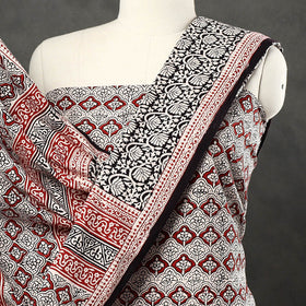  3pc Bagh Print Cotton Dress Material Set