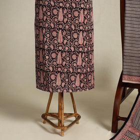 Multicolor 3pc Cotton Bagh Print Suit Material Set