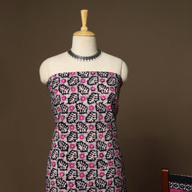 Multicolor - 3pc cotton unstitched kutch batik dress