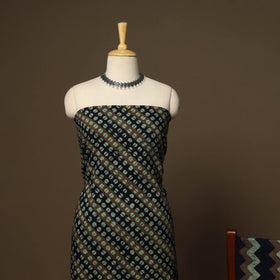 Multicolor - 3pc cotton unstitched kutch batik dress