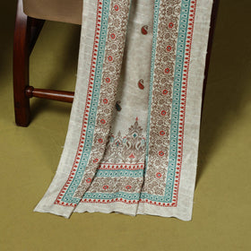 3pc digital embroidered merino wool unstitched dress