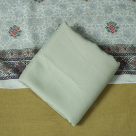 3pc digital embroidered merino wool unstitched dress