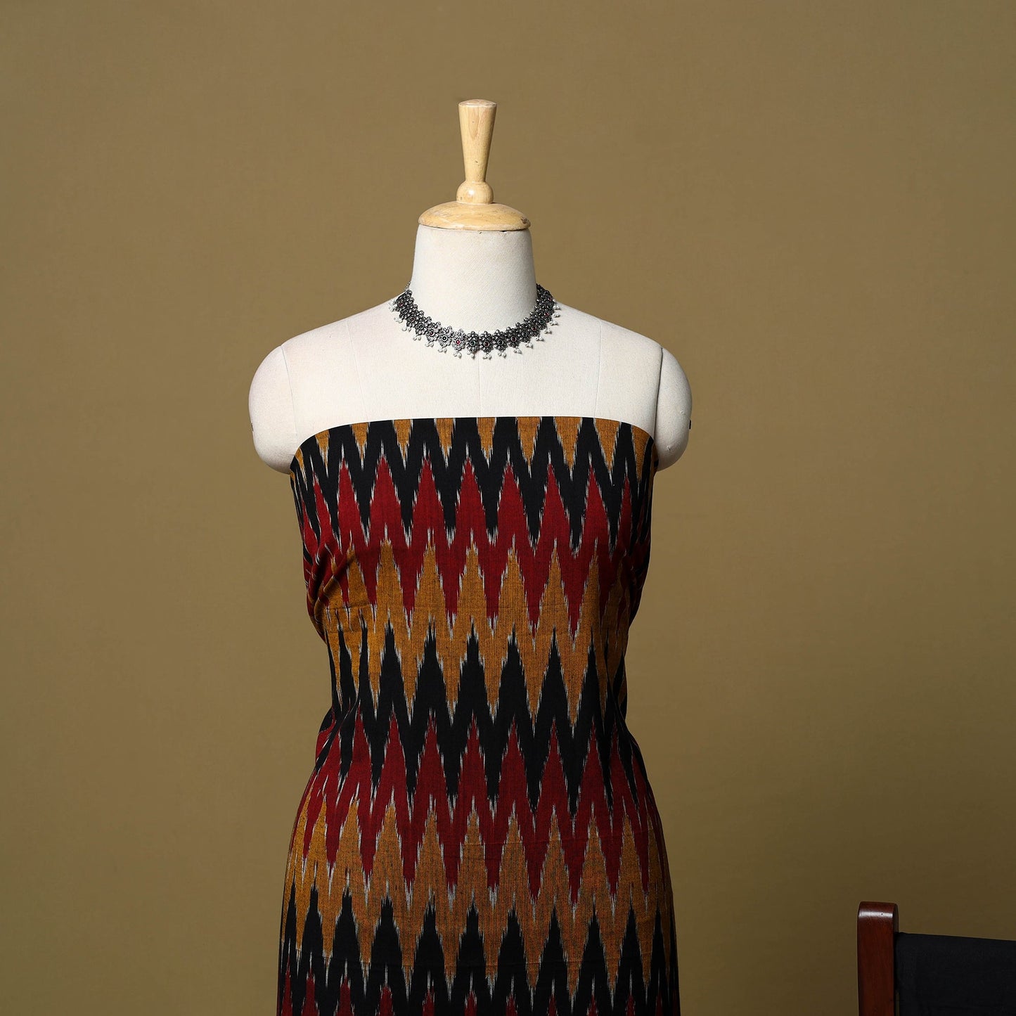 3pc handloom cotton pochampally ikat dress material 04