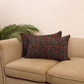 Cotton pillow covers (set of 2) 40 - handcrafted