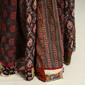 Multicolor - printed 24 kali patchwork cotton long skirt 31