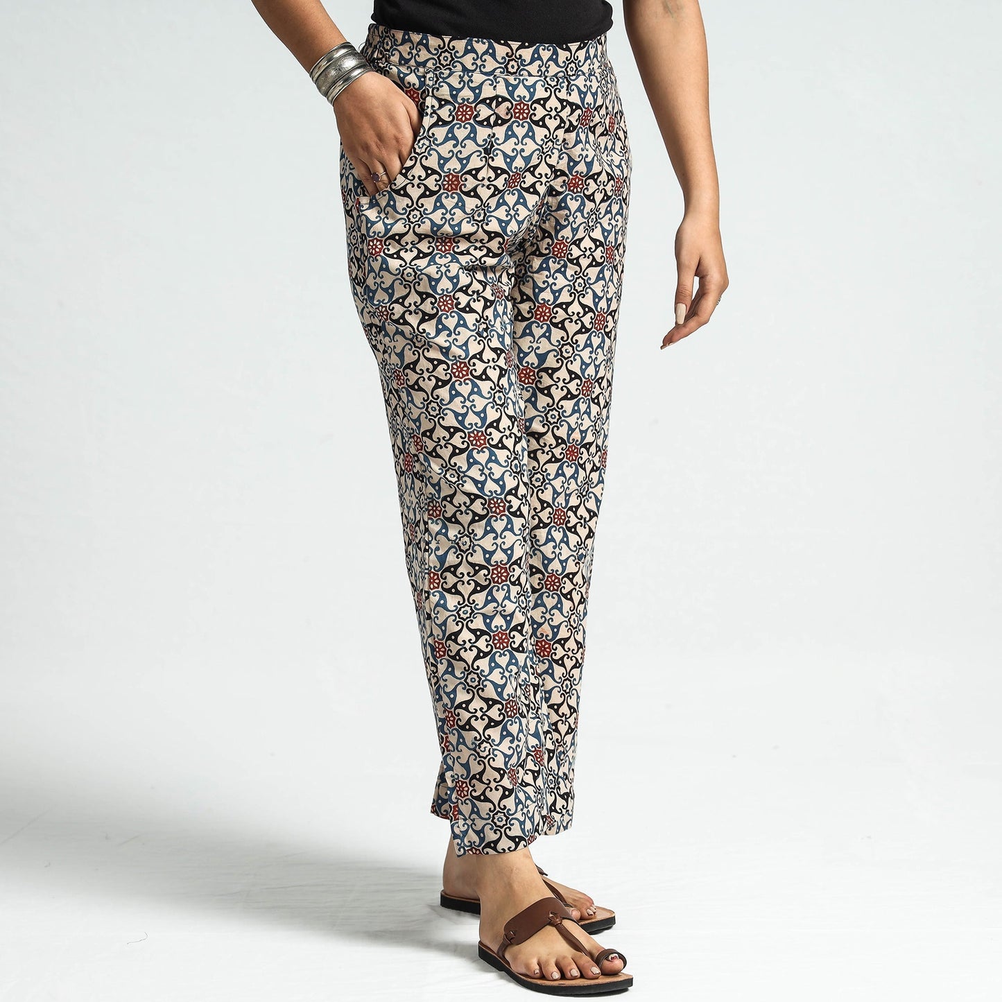 ajrakh pant