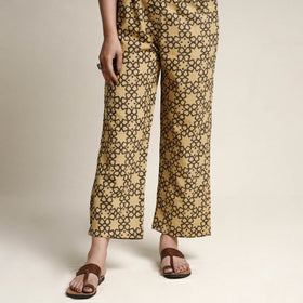 Multicolor - printed cotton kurta with palazzo & dupatta