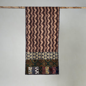Buy Ajrakh Block Printed Patchwork Cotton Stole Online at iTokri.com