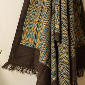 block printed towel