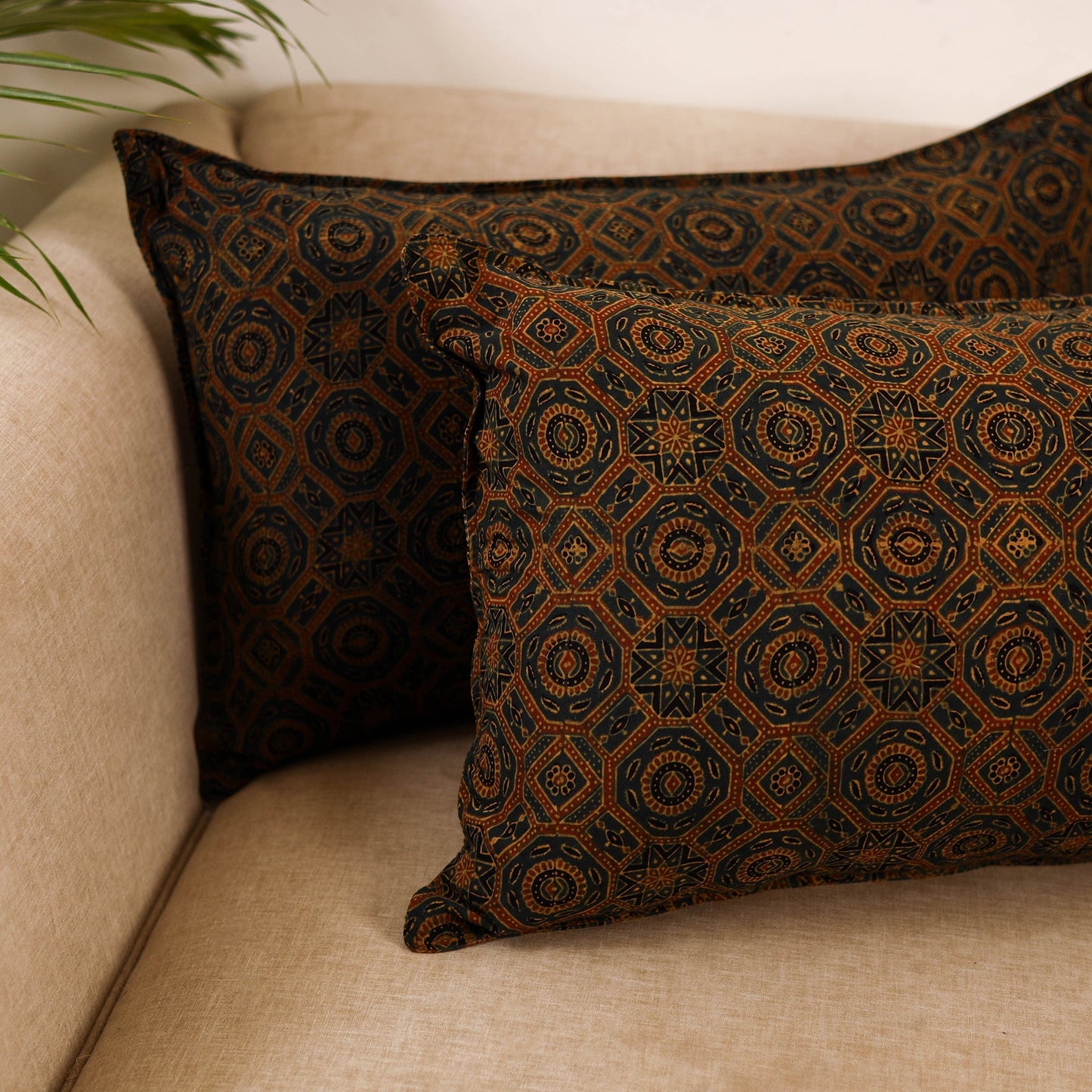 Hand pillow cover (set of 2) 61 - handcrafted