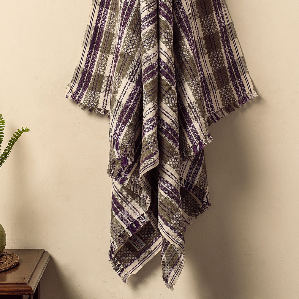 Buy Alampur Handloom Cotton Bath Towel