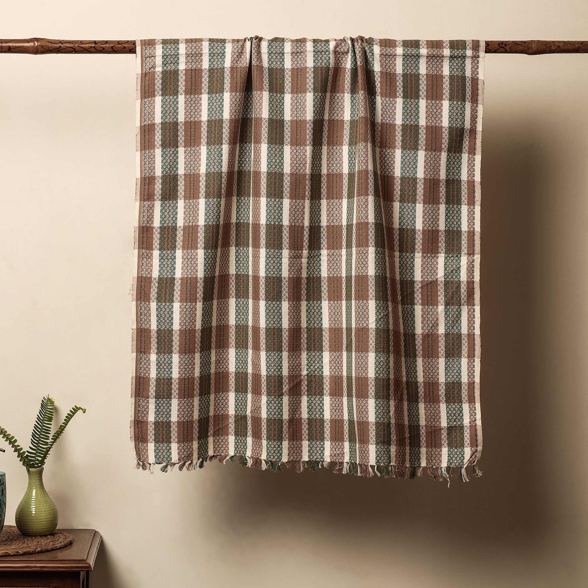 Multicolor - Alampur Handloom Cotton Bath Towel